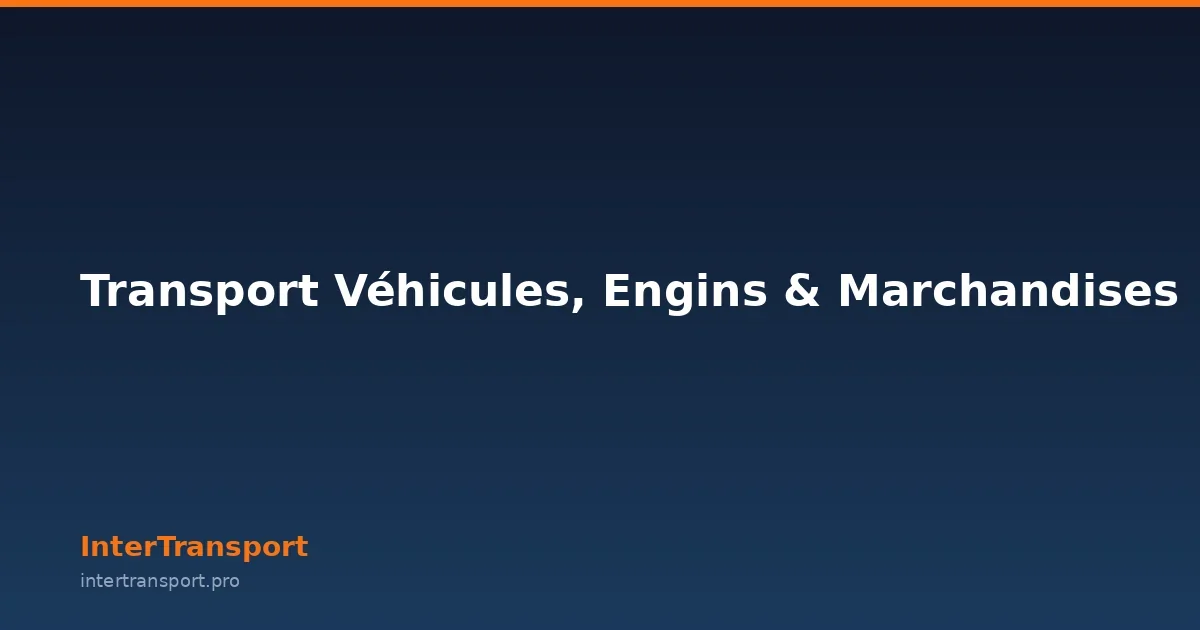 InterTransport : la filiale transport du groupe Inter-Car